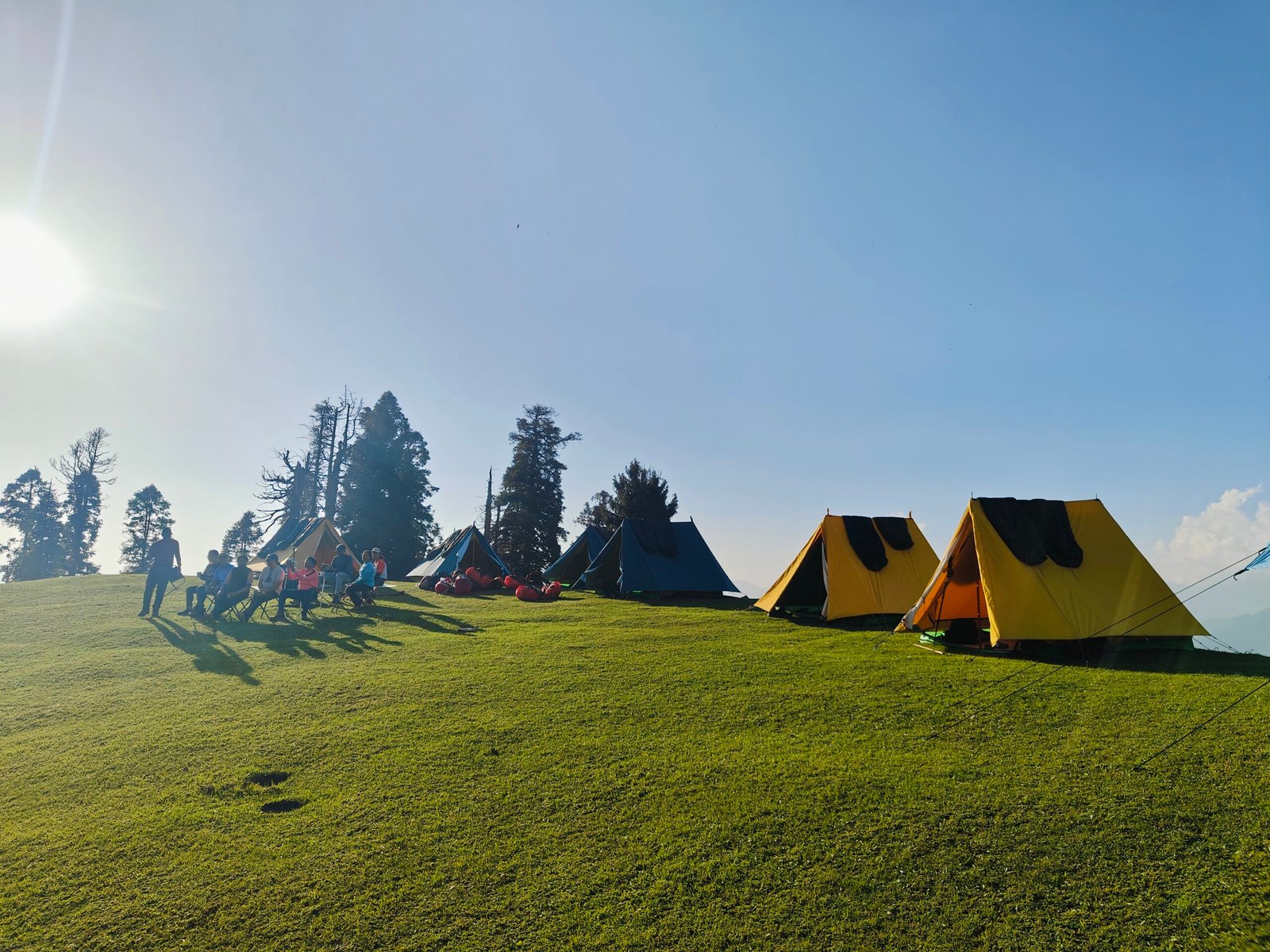 Kashmir Great Lakes Trek 2026 – Itinerary, Cost & Dates Kashmir Great Lakes Trek campsite view