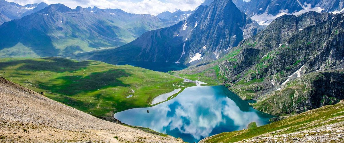 Kashmir Great Lakes Trek campsite view